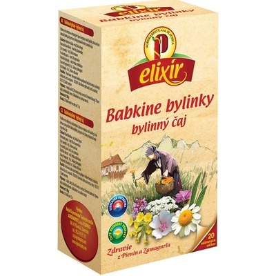 Agrokarpaty Babkine bylinky bylinný čaj 20 x 2 g