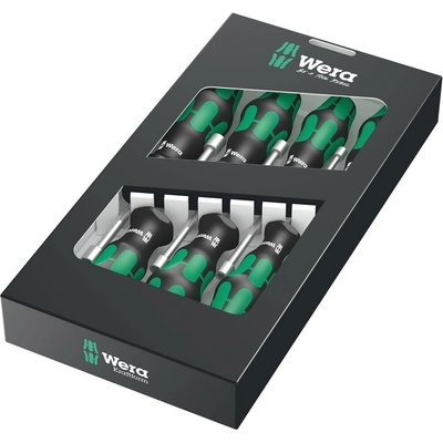 Wera sada 7ks šroubováků s nástrčným klíčem 6-hran vel. 5-13mm 05029510001