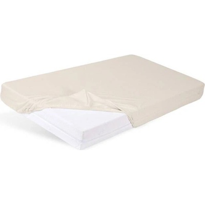 BabyMatex prostěradlo nepromokavé Bamboo béžové 70x140