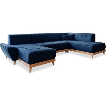 Miuform Морскосин U-образен разтегателен диван, десен ъгъл Dazzling Daisy - Miuform (Dazzling Daisy LCL-2QBK-HAEECR LA79)