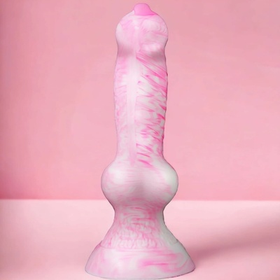 SuperLove Sweet Monster Dog Dildo Pink S