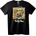 NOONEBRAND Тениска Плюшена Мечка Абстрактно Изкуство - 6XL, Black