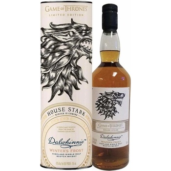 Dalwhinnie Winter's Frost Game of Thrones House Stark Limited Edition 43% 0,7 l (karton)