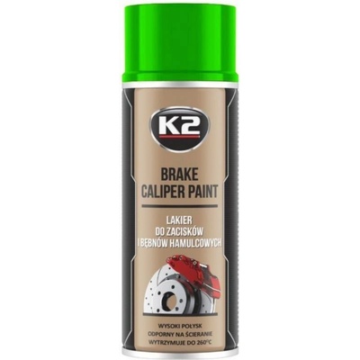 K2 BRAKE CALIPER 400 ml Zelený