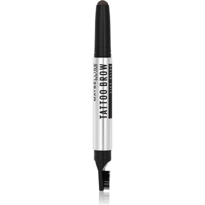 Maybelline Tattoo Brow Lift Stick автоматичен молив за вежди с четка цвят 04 Deep Brown 1 гр