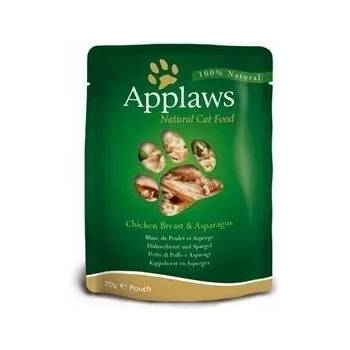 Image 1 of Applaws Chicken with Asparagus in Broth - Пиле с аспержи в бульон 70gr