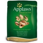 Applaws Chicken with Asparagus in Broth - Пиле с аспержи в бульон 70gr