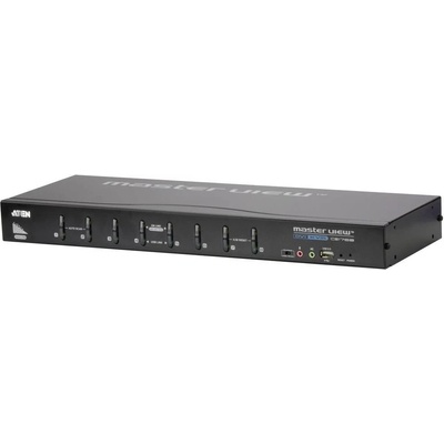 Aten CS-1768 KVM 8 1 DVI USB-2.0 Audio