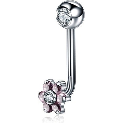 S4U Christina piercing kytička (růžová) KT003-P