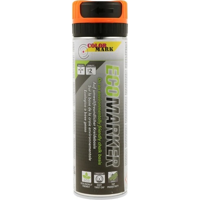 Color Mark Ecomarker značkovací kriedový sprej 0,5 l oranžová