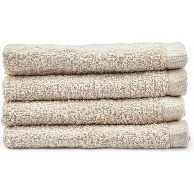 Catherine Lansfield Quick Dry ručník béžová 4x malý ručník 30 x 30 cm