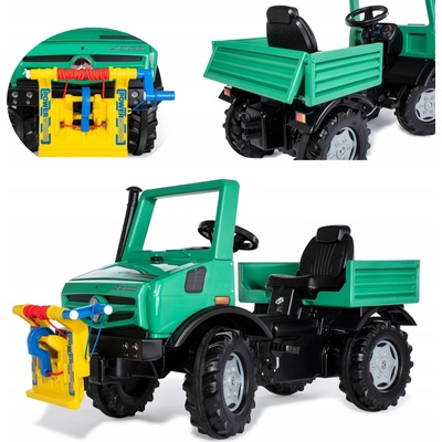 Rolly Toys šlapací auto UNIMOG s navijákem