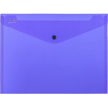 Папка джоб с копче Karton Electra A4 Тъмносин (A4)