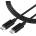 Tactical Smooth Thread кабел USB-C/USB-C - 1м - Черен KP31187