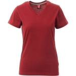 PAYPER v-neck lady 000951-0026 / Дамска тениска с къс ръкав, с v-образно деколте - бордо s (000951002604000s)