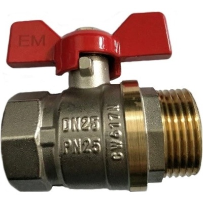 EMSAN Guľový ventil 1/2´´ MF motýľ PN 25 BV3202-12