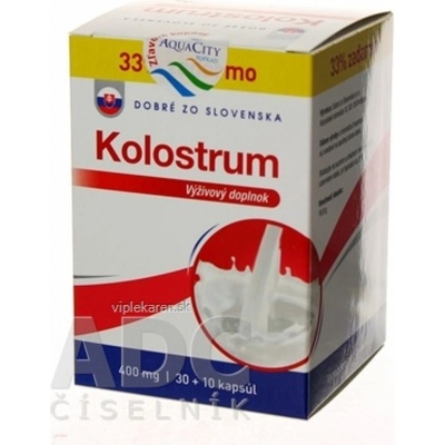 Dobré zo Slovenska kolostrum 400 mg 40 kapsúl