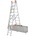 KRAUSE Алуминиева стълба трираменна Krause Tribilo 3x8 (06129741)