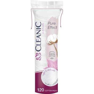 Pure effect CLEANIC kozmetické tampony 120ks