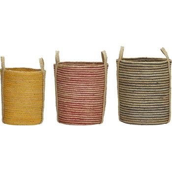 House Doctor Кошници за съхранение Dungi цветни 3 бр (212470205)