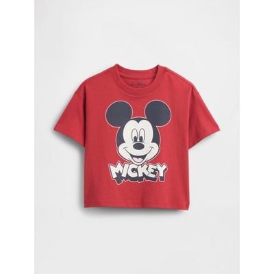 GAP Baby oversize tričko Gap & Disney Červená