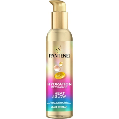 PANTENE PRO-V Hydration Recharge Bezoplachový krém Heat & Glow 135 ml