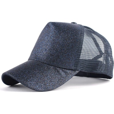 s brokátom na cop Tmavo Modrá