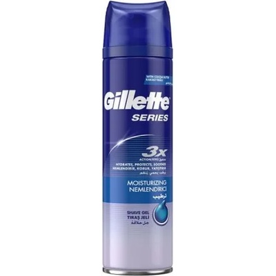 Gillette Series Moisturizing Shaving Gel - Овлажняващ гел за бръснене с какаово масло от серията "Series" 200мл