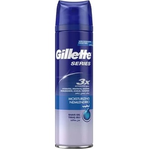 Gillette Series Moisturizing Shaving Gel - Овлажняващ гел за бръснене с какаово масло от серията "Series" 200мл