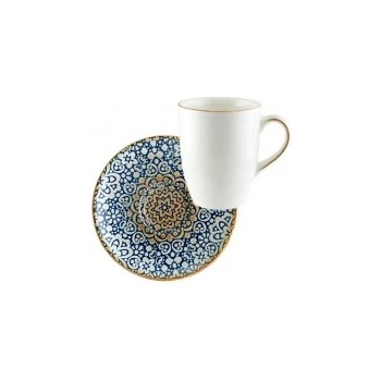 Bonna Порцеланова чаша mug 330мл с чинийка 16см bonna-alhambra-(e105mug03knn + alhgrm04ct) (0101900)