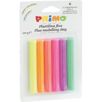 Morocolor Глина PRIMO neon 6 цвята/комплект 2651BPF6 (2651BPF6)