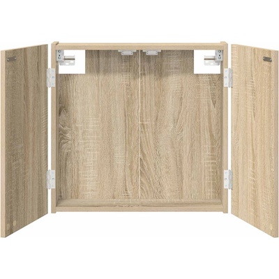 vidaXL Кабинет за дартборд Дъб сонома 56 x 12 x 53, 5 см (8006662)