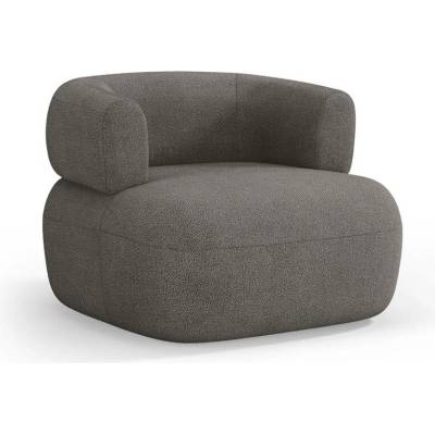 Micadoni Home Jenny sivé z textílie buklé