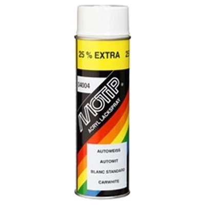 Motip Akrylátový sprej bílá mat 500ml