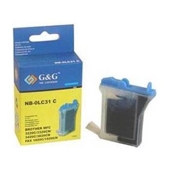 Compatible BROTHER ( LC31 LC800 ) Cyan MFC3220/3420C/MFC3320CN/3820CN - P№ NB-OLC31C
