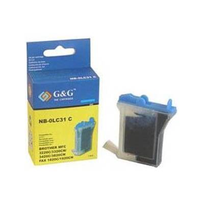 Compatible BROTHER ( LC31 LC800 ) Cyan MFC3220/3420C/MFC3320CN/3820CN - P№ NB-OLC31C