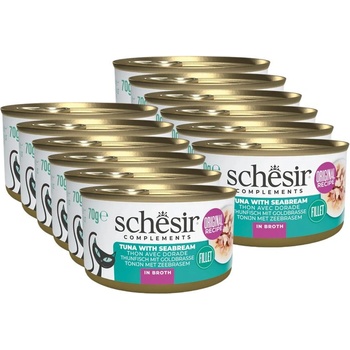 Schesir котка тон филе с 12 x 70 г