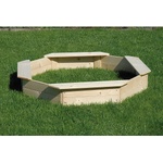 Woodyland Пясъчник с покривало - натурален (10303)