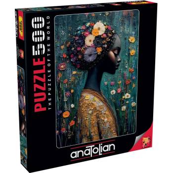 Image 1 of Anatolian Пъзел Anatolian от 500 части - Прекрасно африканско момиче (P3640)