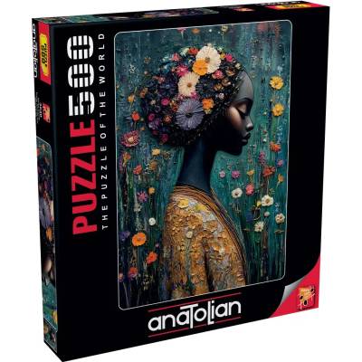 Anatolian Пъзел Anatolian от 500 части - Прекрасно африканско момиче (P3640)