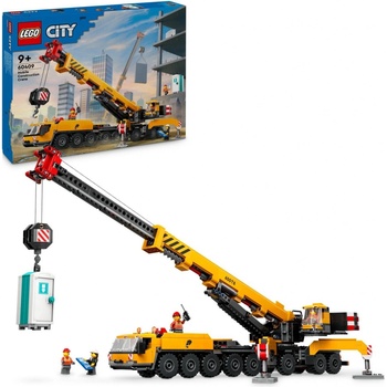 LEGO® City 60409 Žlutý pojízdný stavební jeřáb