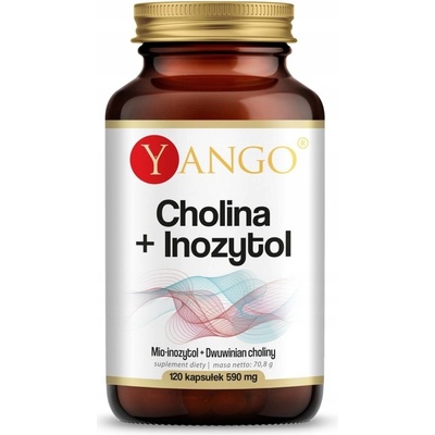 Yango Cholín + inozitol 250 mg 90 kapsúl