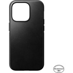 Nomad Гръб Nomad Modern Leather MagSafe Case за iPhone 14 Pro Max - Черен
