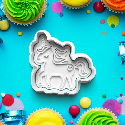 Unicorn - Vykrajovátko s pečiatkou