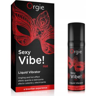 Sexy Vibe! Hot Vibrating Liquid Warming Effect 15 Ml