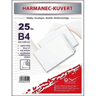 obálka B4 samolepící k.p., 25 ks (T-B4/90SK/P/25)