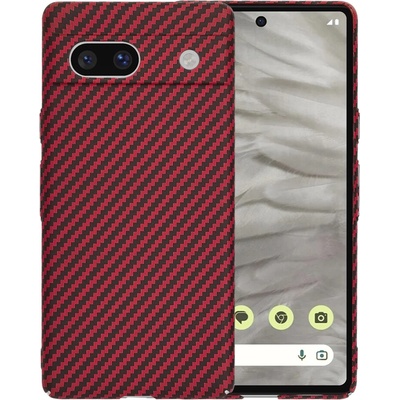 Techsuit Carbonite FiberShell Google Pixel 7a červené