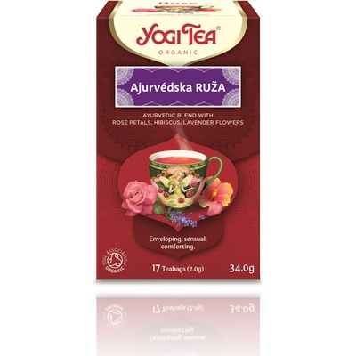 Yogi Tea ajurvédsky čaj RUŽA 17 n.s.