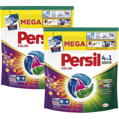 Persil Color 4v1 Kapsuly na pranie 2 x 60 PD
