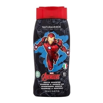 Naturaverde Avengers Shampoo & Shower Gel jemný šampon a sprchový gel 250 ml pro děti